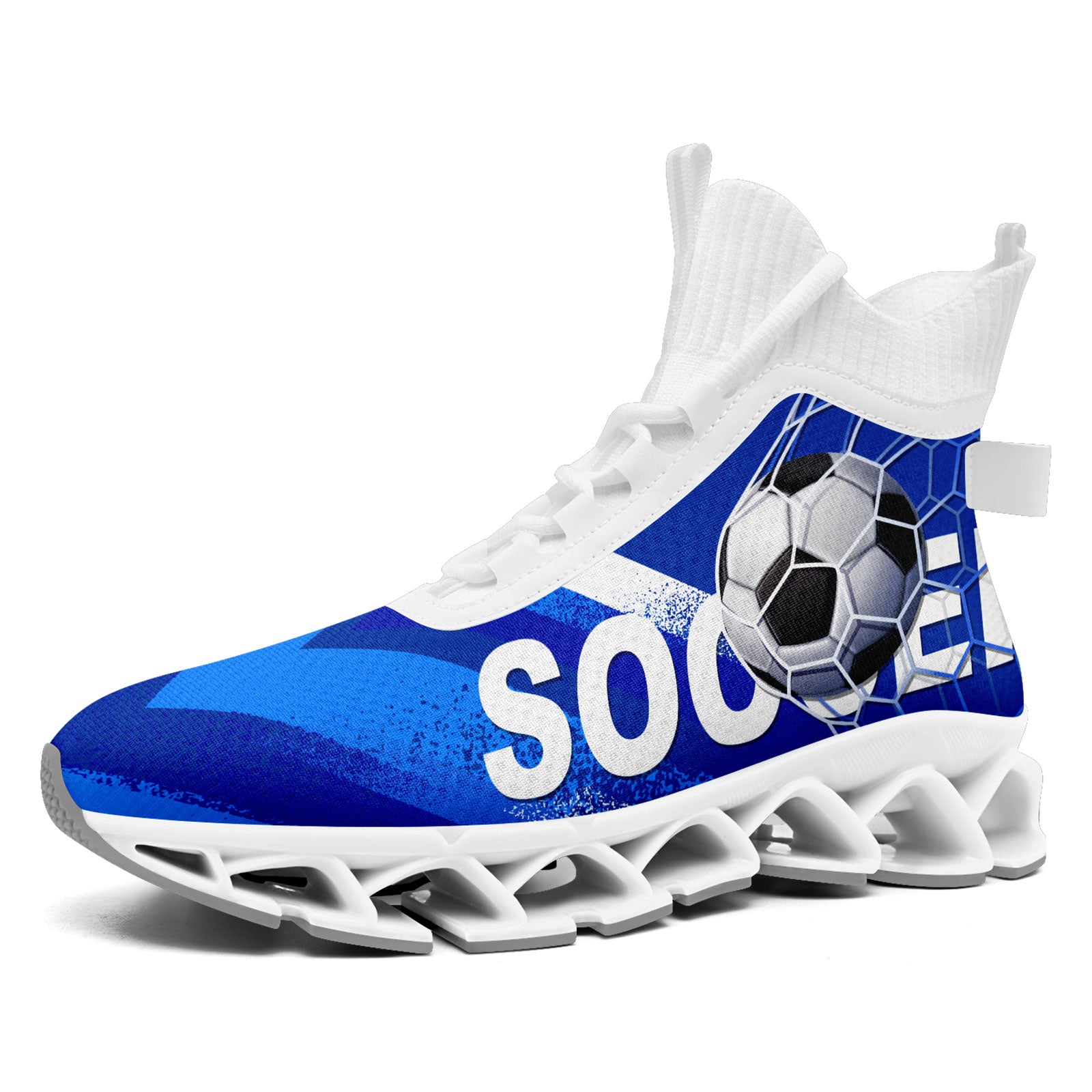 Custom Uruguay 2026 World Cup Sneakers DIY Country Flag Running Shoes Lightweight Sport Shoes Gift for Football Fans Personalized Team Name and Logo FN029XD-F009111-5