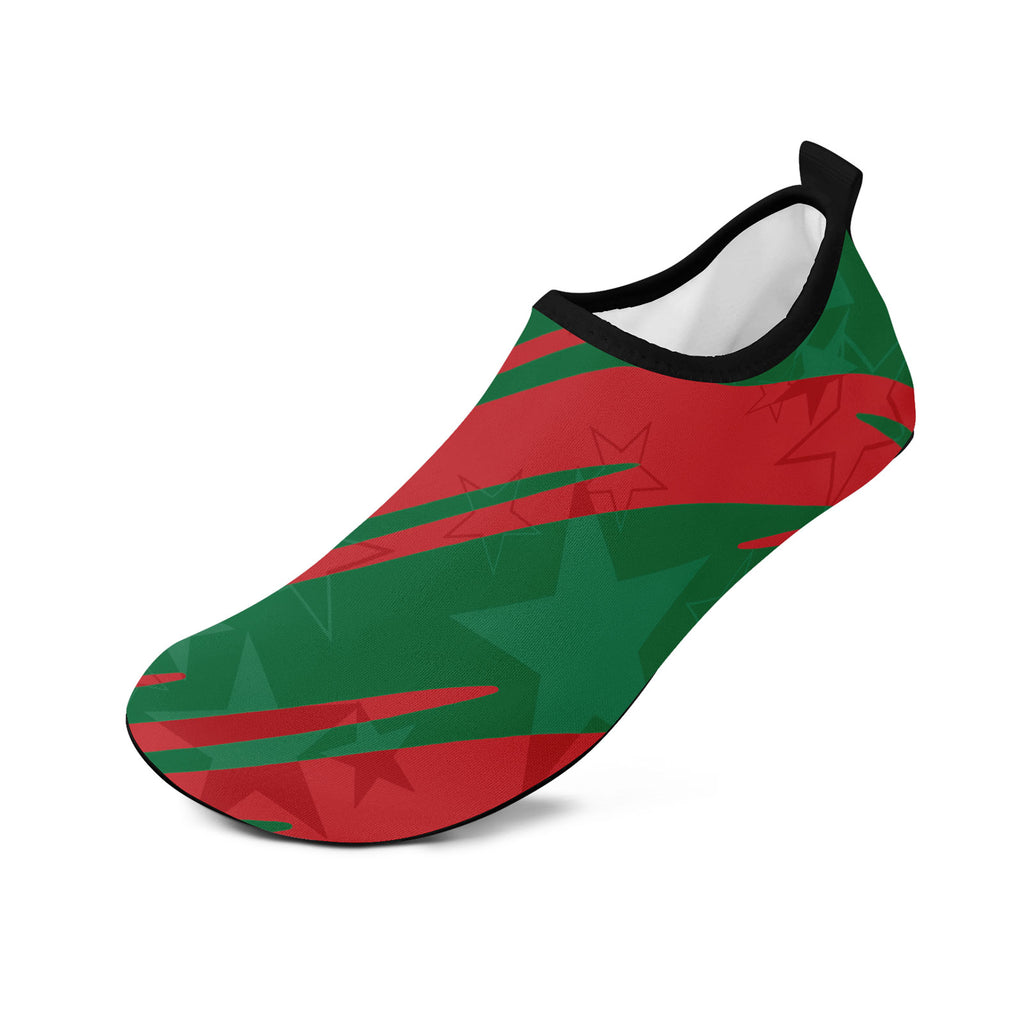Custom Morocco 2026 World Cup Sneakers DIY Country Flag Running Shoes Lightweight Sport Shoes Gift for Football Fans Personalized Team Name and Logo FN086-F009143-5