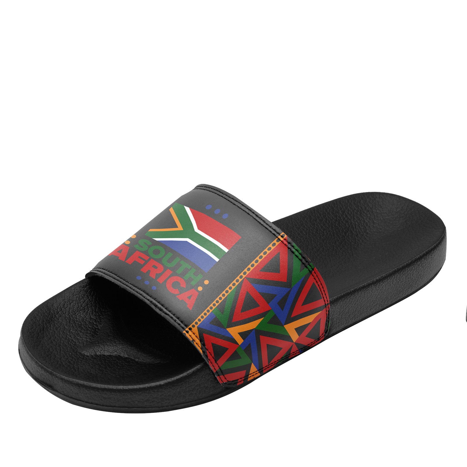 Custom Republic of South Africa 2026 World Cup Sneakers DIY Country Flag Running Shoes Lightweight Sport Shoes Gift for Football Fans Personalized Team Name and Logo FN056-F020032-4