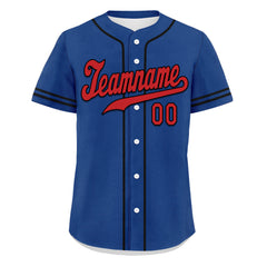 Custom Blue Classic Style Red Personalized Authentic Baseball Jersey UN002-bd0b00d8-a0