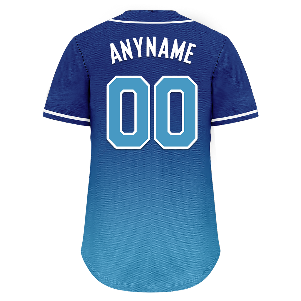 Custom Blue Fade Fashion Personalized Authentic Baseball Jersey BSBJ01-D0a70fd