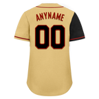 Custom Black Yellow Skull Fashion Personalized Authentic Baseball Jersey BSBJ01-D017142