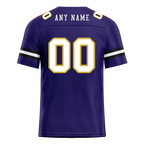 Custom Purple Classic Style Personalized Authentic Football Jersey FBJ02-bd0a70cb