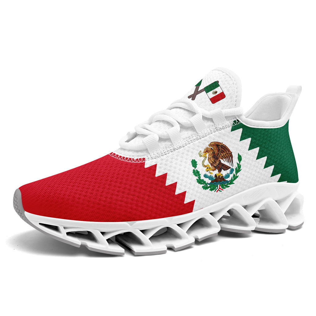 Custom 2026 World Cup Mexico Sneakers DIY Country Flag Running Shoes Lightweight Sport Shoes Gift for Football Fans Personalized Team Name and Logo FN003XD-F023050-3