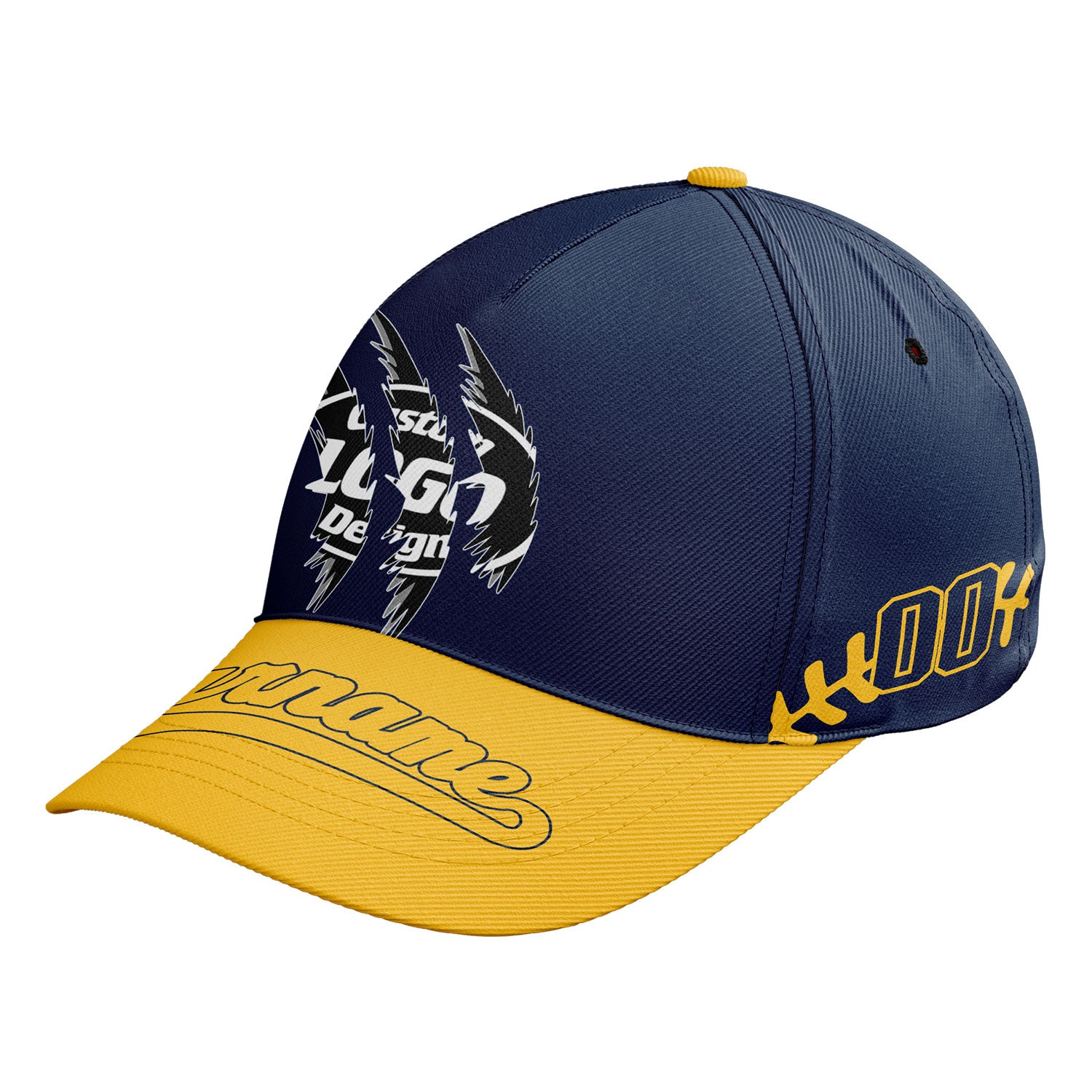 Custom Hat Sport Design Cap Stitched Adjustable Personalized YW061-E025019-17