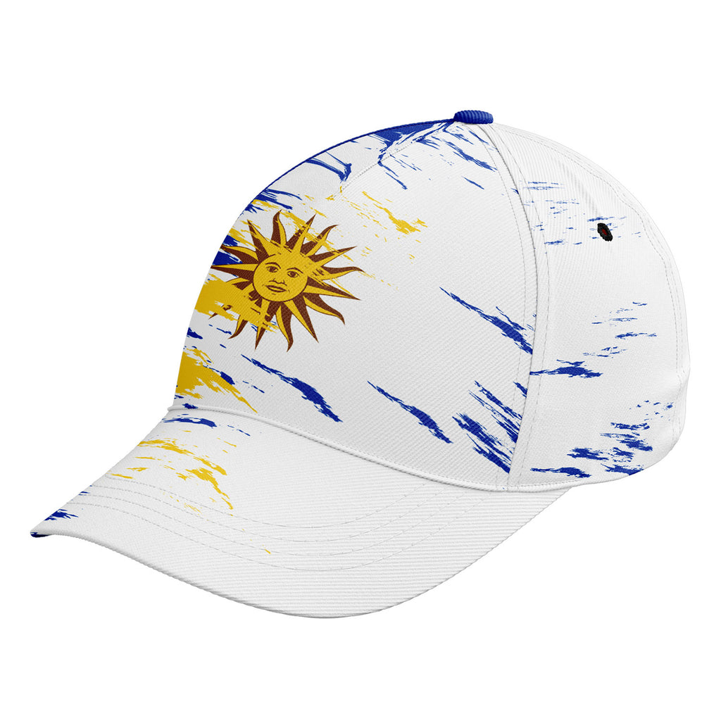 Personalized 2026 Uruguay Soccer Fan Hat - Add Your Name & Design Custom 2026 Football Tournament Hat YW061-F009129-2