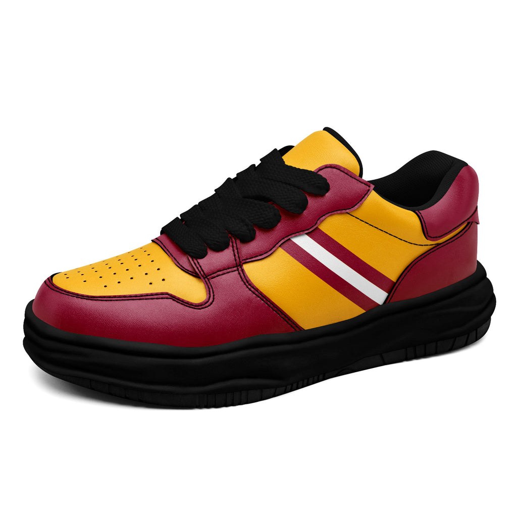 Custom Red Yellow Arizona Shoes Personalized Sneaker FN032-D020389-1