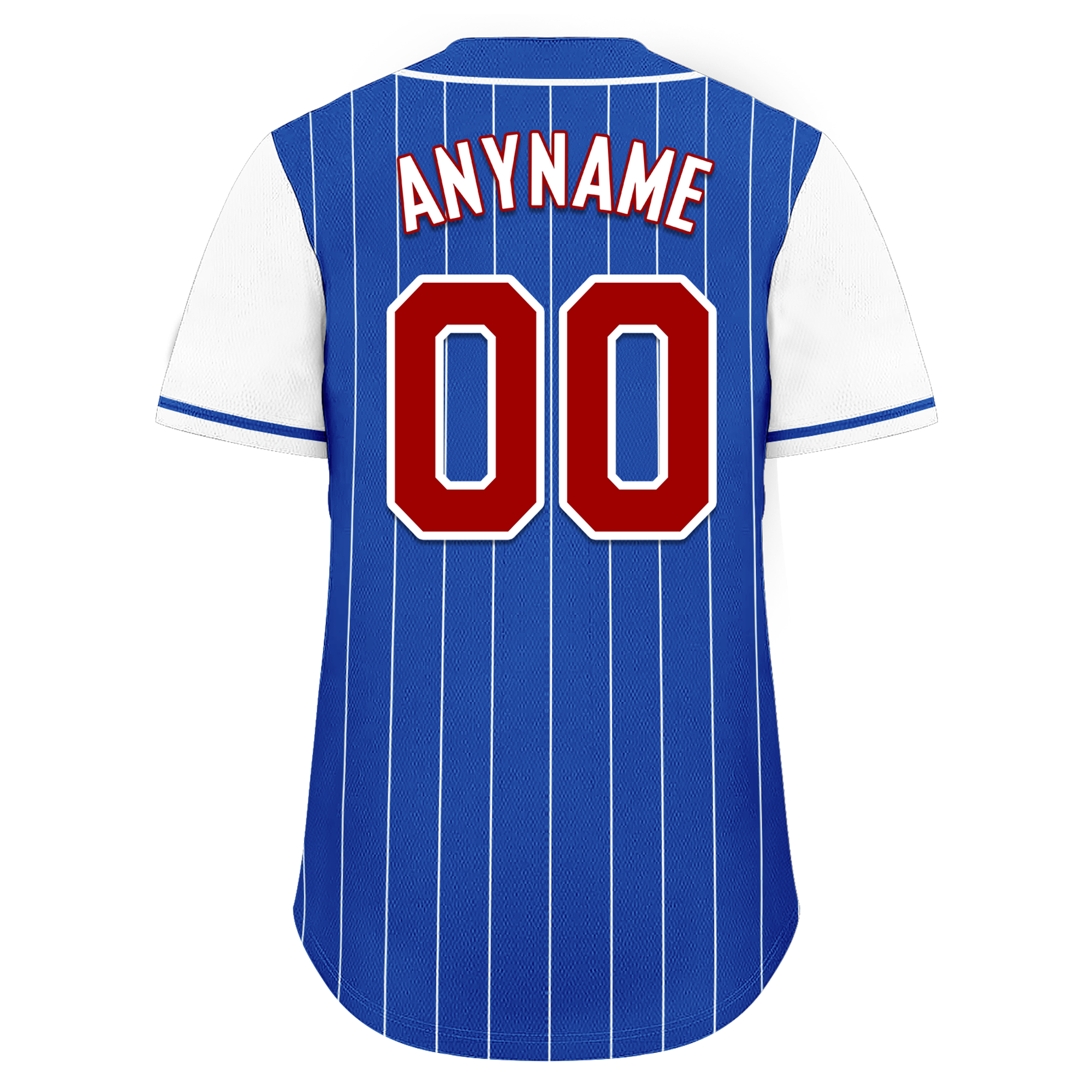 Custom Blue Stripe Fashion Personalized Authentic Baseball Jersey BSBJ01-D017223