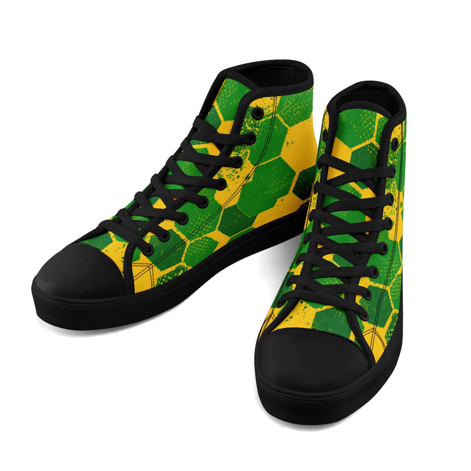 Custom 2026 World Cup Brazil Sneakers DIY Country Flag Running Shoes Lightweight Sport Shoes Gift for Football Fans Personalized Team Name and Logo FN024-F027092-4