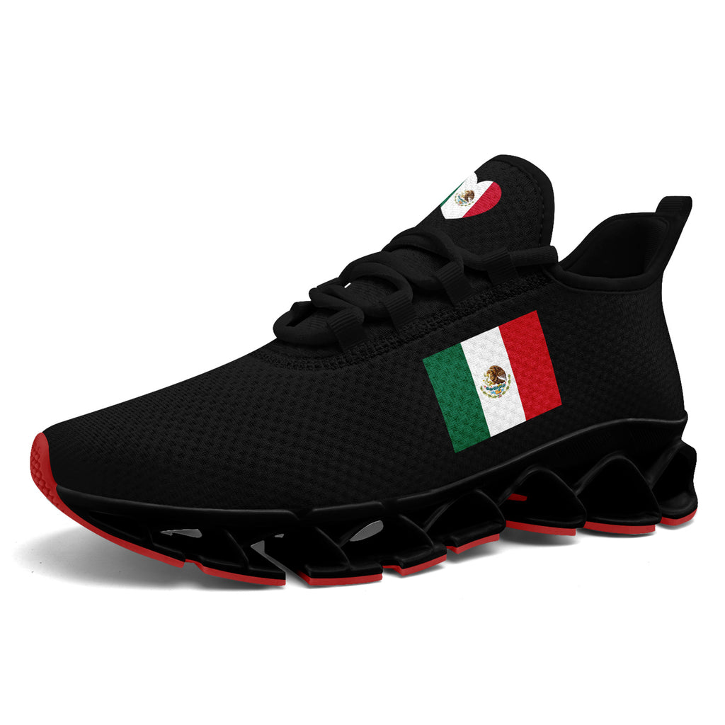 Custom 2026 World Cup Mexico Sneakers DIY Country Flag Running Shoes Lightweight Sport Shoes Gift for Football Fans Personalized Team Name and Logo FN003XD-F023050-2