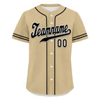 Custom Gold Classic Style Black Personalized Authentic Baseball Jersey UN002-bd0b00d8-a8