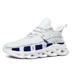 Custom Blue White Indianapolis MaxSoul Shoes and Hat Combo Offer Personalized Combo ZH-D020264-14