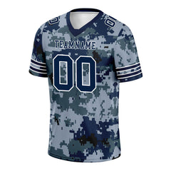 Custom Camo Personalized Authentic Football Jersey FBJ02-D06120