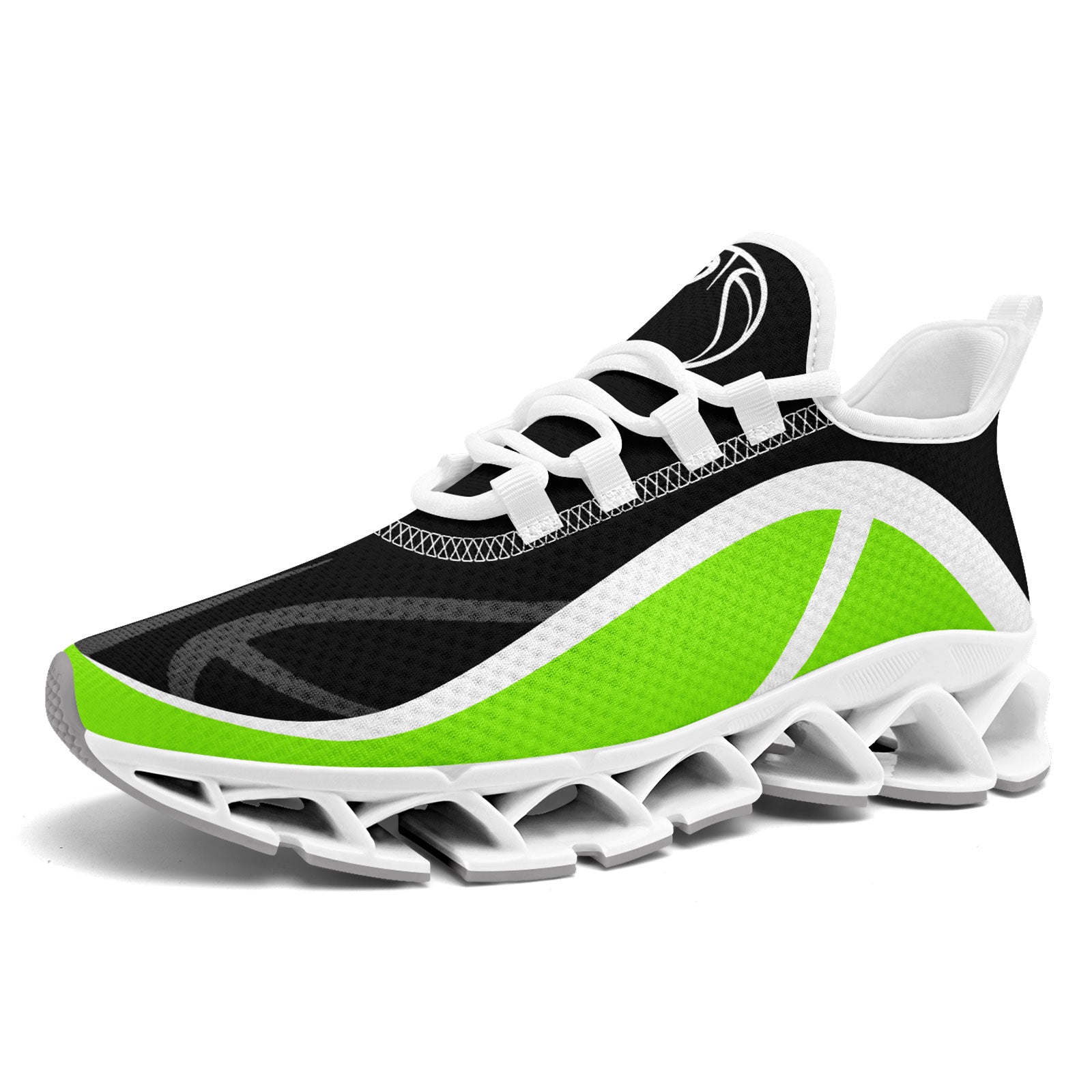 Custom Black Green Maxsoul Shoes Personalized Sneaker FN003XD-D020391-19