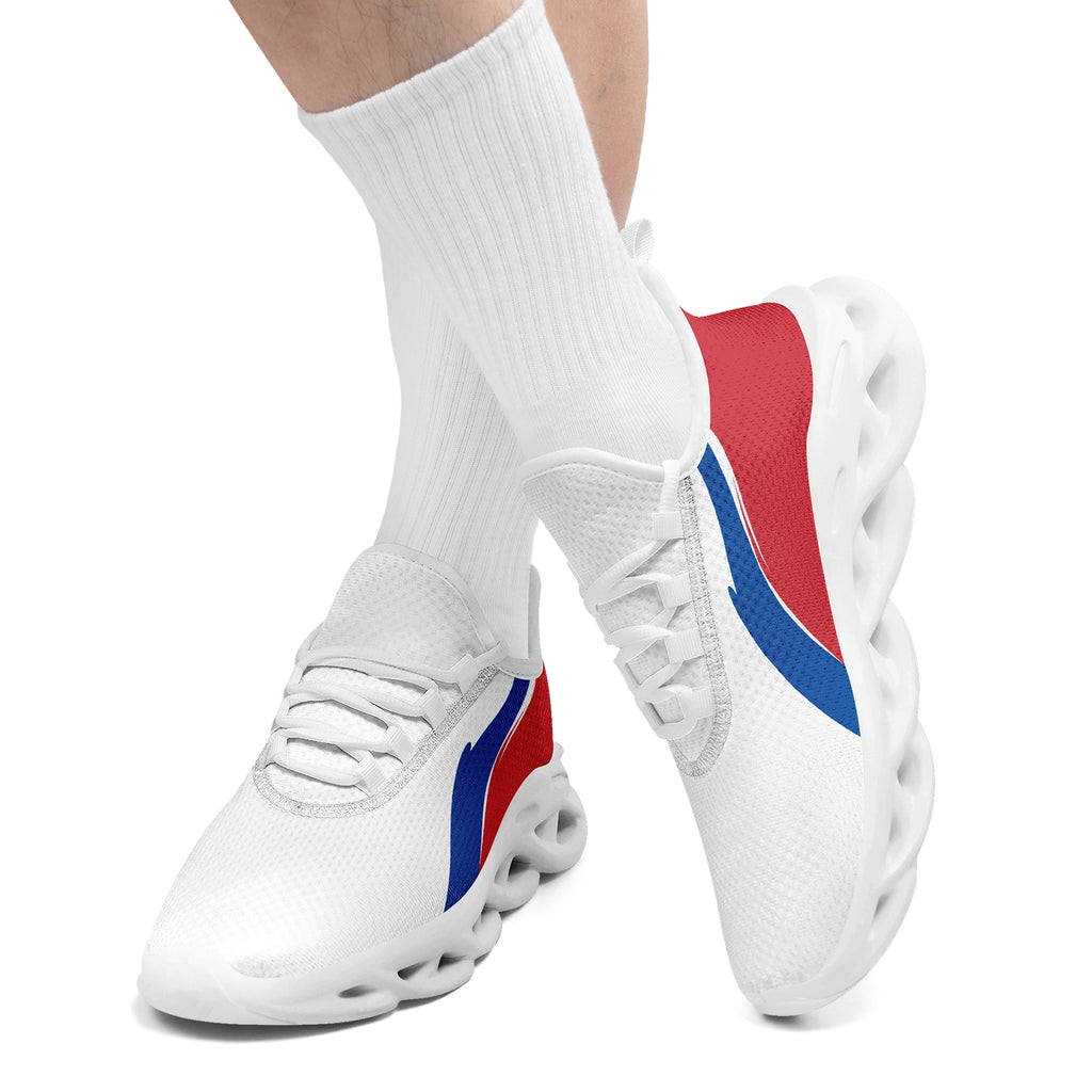 Custom South Korea 2026 World Cup Sneakers DIY Country Flag Running Shoes Lightweight Sport Shoes Gift for Football Fans Personalized Team Name and Logo FN003-F009130-3