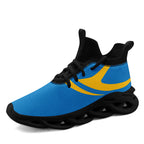 Custom Blue Los Angeles Football Jersey and Sports Shoes Combo Offer Personalized Combo ZH-D025008-24