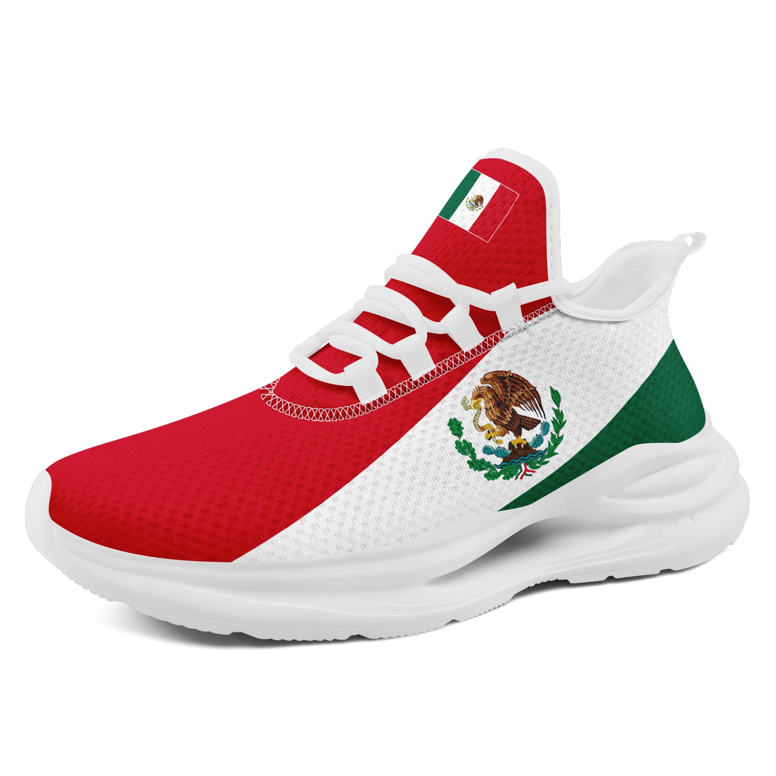 Custom 2026 World Cup Mexico Sneakers DIY Country Flag Running Shoes Lightweight Sport Shoes Gift for Football Fans Personalized Team Name and Logo FN079-F023046-4