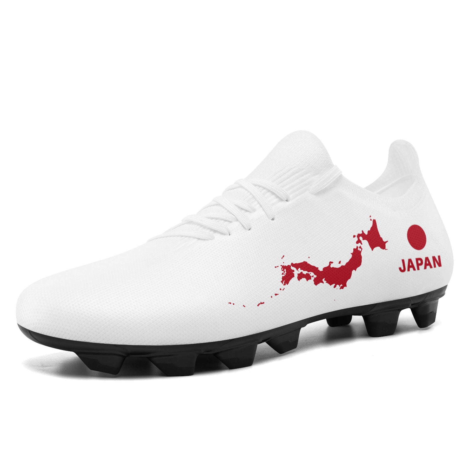 Custom Japan 2026 World Cup Sneakers DIY Country Flag Running Shoes Lightweight Sport Shoes Gift for Football Fans Personalized Team Name and Logo SC02-F025043-8
