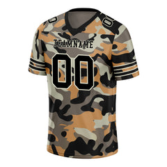 Custom Camo Personalized Authentic Football Jersey FBJ02-D06122