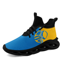 Custom Yellow Blue California Maxsoul Shoes Personalized Sneaker FN030A-D028017-27