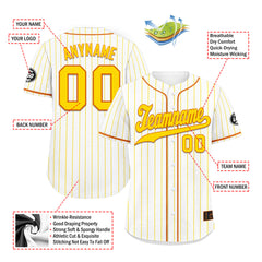 Custom Stripe Fashion Personalized Authentic Baseball Jersey BSBJ01-E025078-17
