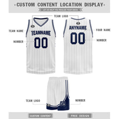 Custom White City Edition Personalized Sports Uniform Authentic Basketball Jersey BBJ01-D06101-22