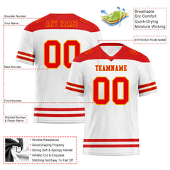 Custom Kansas City Personalized Authentic Football Jersey FBJ02-E0607-16