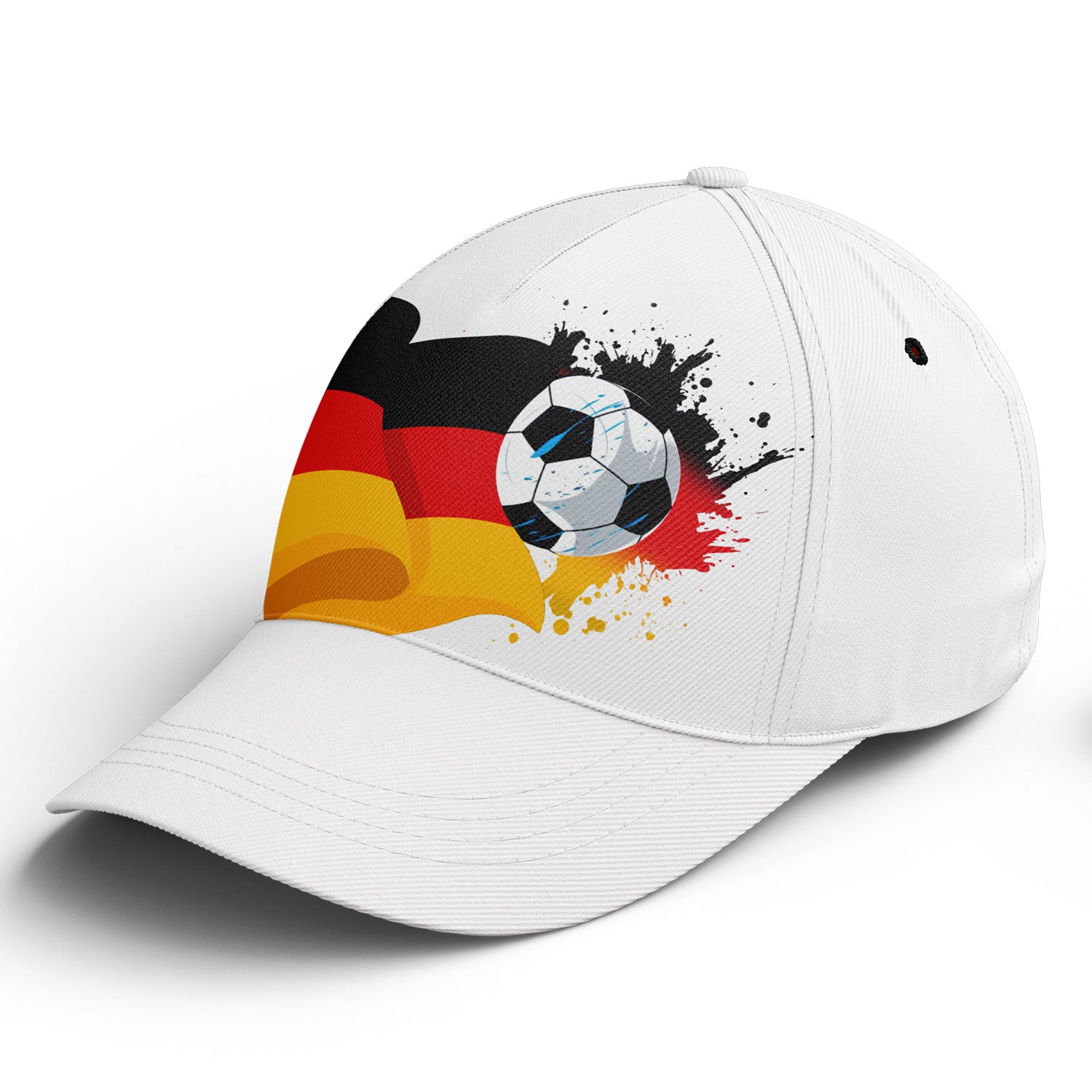 Personalized 2026 Germany Soccer Fan Hat - Add Your Name & Design Custom 2026 Football Tournament Hat YW061-F028095-2