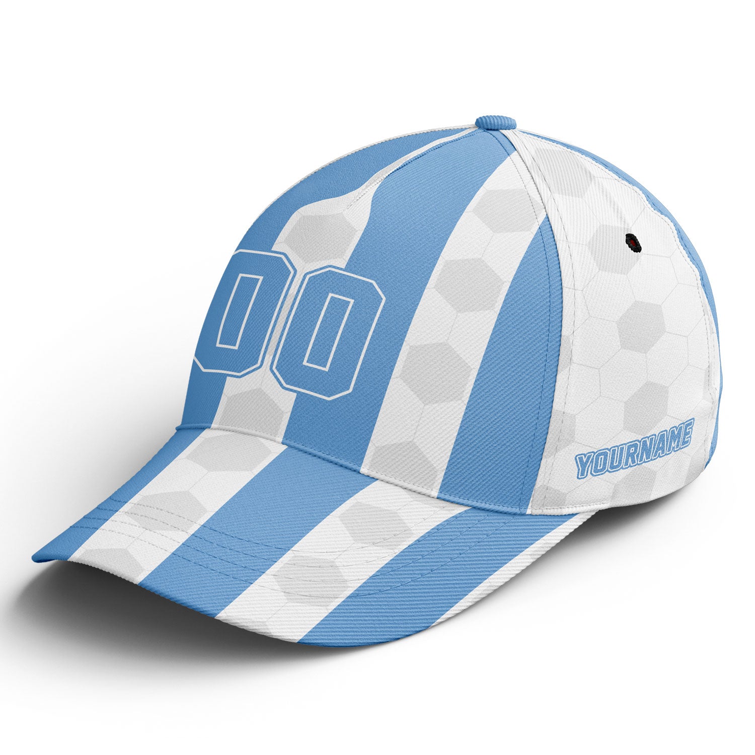 Personalized 2026 Argentina Soccer Fan Hat - Add Your Name & Design Custom 2026 Football Tournament Hat YW061-F027088-2