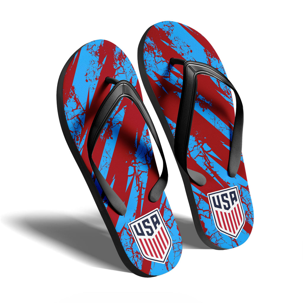 Custom United States 2026 World Cup Sneakers DIY Country Flag Running Shoes Lightweight Sport Shoes Gift for Football Fans Personalized Team Name and Logo FN058-F028041-16