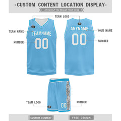 Custom Blue City Edition Personalized Sports Uniform Authentic Basketball Jersey BBJ01-D06101-6