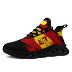 Custom 2026 World Cup Spain Sneakers DIY Country Flag Running Shoes Lightweight Sport Shoes Gift for Football Fans Personalized Team Name and Logo FN003-F023082-2