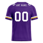 Custom Purple Classic Style Personalized Authentic Football Jersey FBJ02-bd0a7009