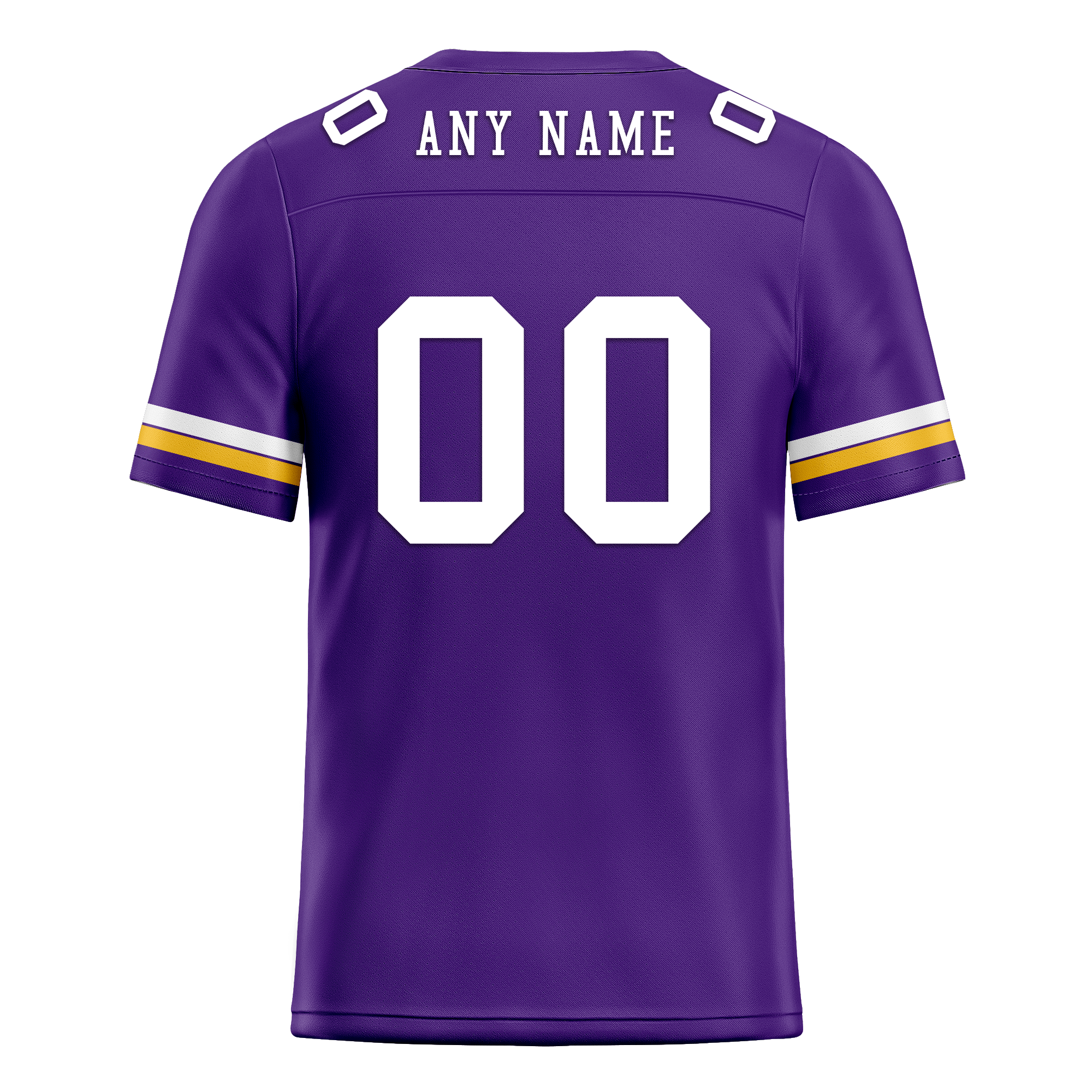 Custom Purple Classic Style Personalized Authentic Football Jersey FBJ02-bd0a7009