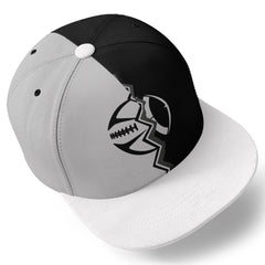 Custom Grey Black Las Vegas Hat Sport Design Cap Stitched Adjustable Personalized PR067B-D028017-26