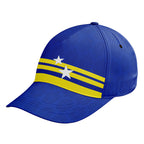 Personalized 2026 Curaçao Soccer Fan Hat - Add Your Name & Design Custom 2026 Football Tournament Hat YW061-F025151-3