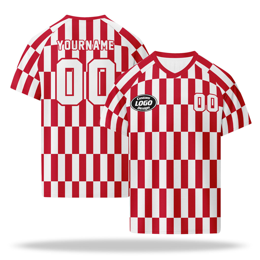 Custom 2026 World Cup Austria High Quality Soccer Stadium Version Jersey Sneakers Sports Shoes and Hat Combo Offer Personalized Team Name and Logo ZH-F027104-1