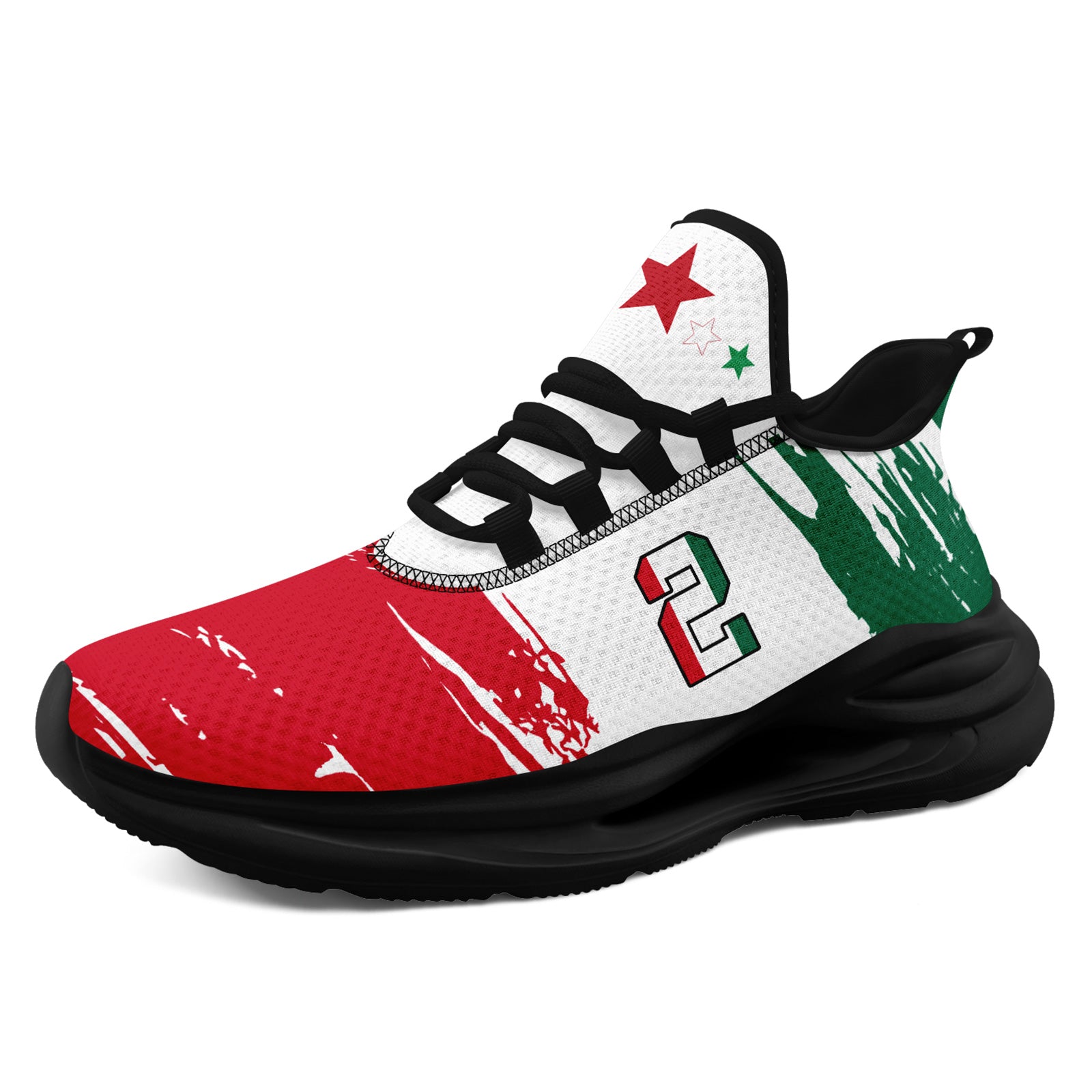 Custom 2026 World Cup Mexico Sneakers DIY Country Flag Running Shoes Lightweight Sport Shoes Gift for Football Fans Personalized Team Name and Logo FN079-F023084-6