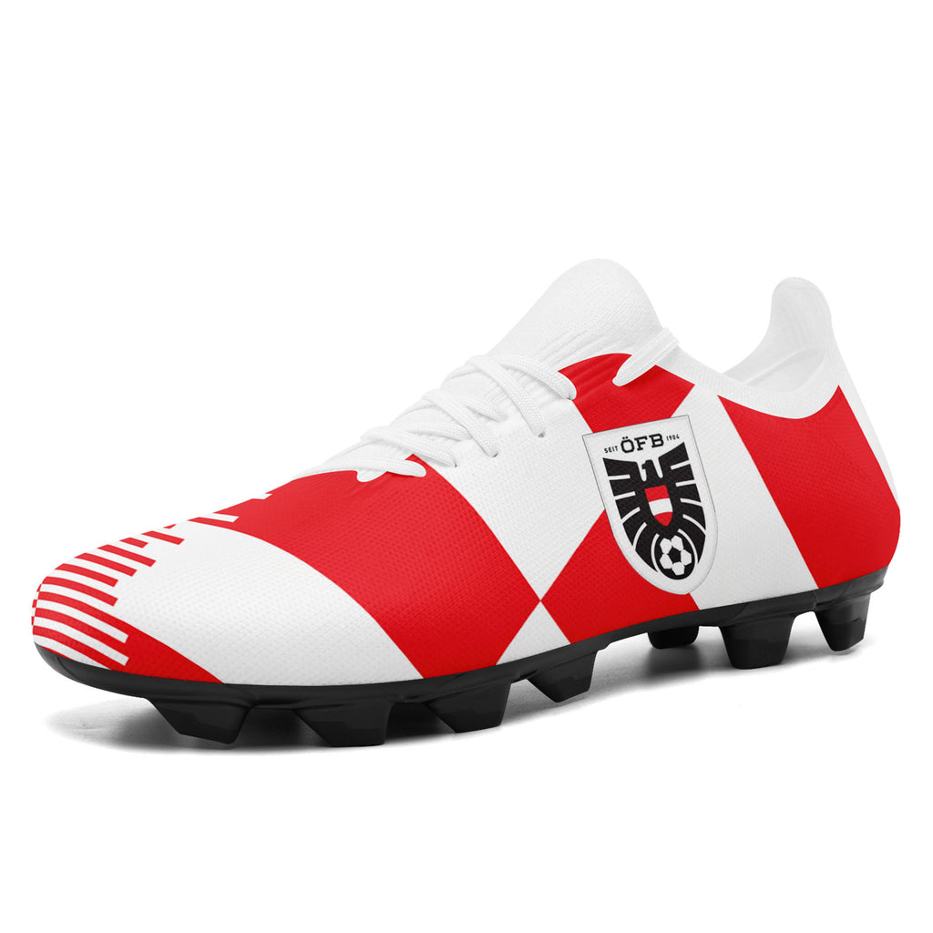 Custom Austria 2026 World Cup Sneakers DIY Country Flag Running Shoes Lightweight Sport Shoes Gift for Football Fans Personalized Team Name and Logo SC02-F020029-3