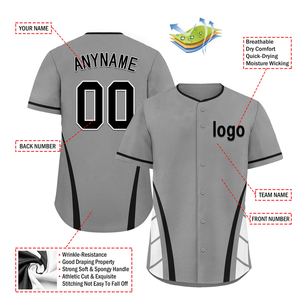 Custom Illinois Personalized Authentic Baseball Jersey BSBJ01-E06042-7Q