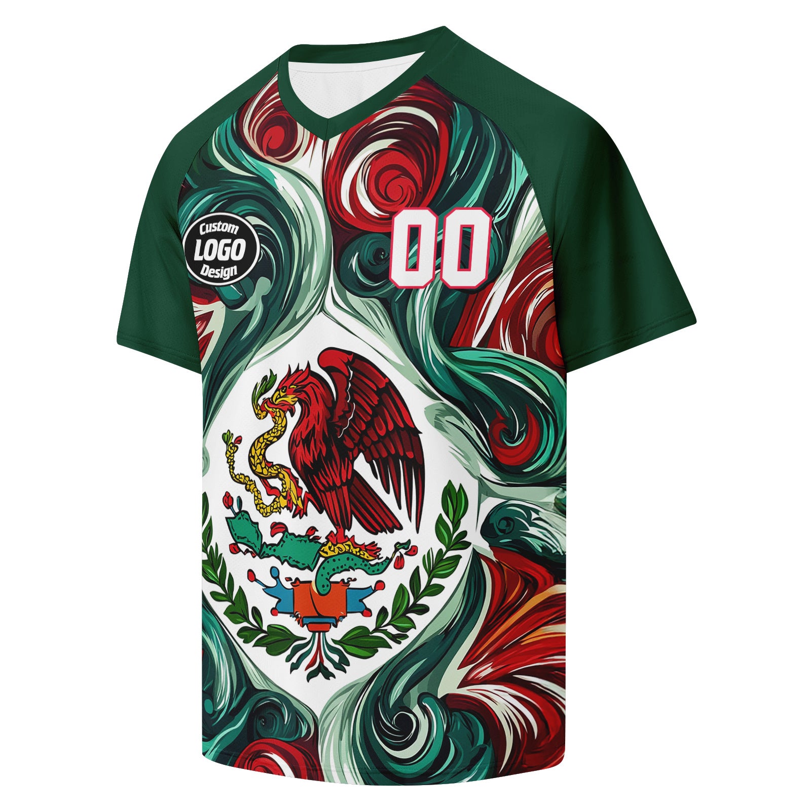 Custom Mexico 2026 World Cup Football Shirt Customized Soccer Jersey for Fans Add Your Name & Number FZ190-F020057-3