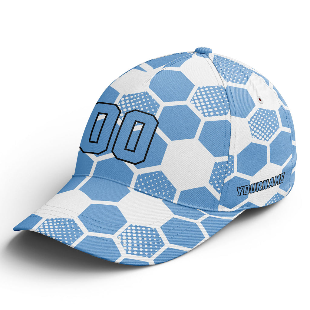 Personalized 2026 Argentina Soccer Fan Hat - Add Your Name & Design Custom 2026 Football Tournament Hat YW061-F027088-1