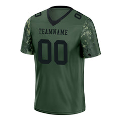 Custom Camo Personalized Authentic Football Jersey FBJ02-D06129