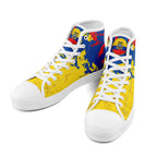 Custom Ecuador 2026 World Cup Sneakers DIY Country Flag Running Shoes Lightweight Sport Shoes Gift for Football Fans Personalized Team Name and Logo FN024-F009099-1