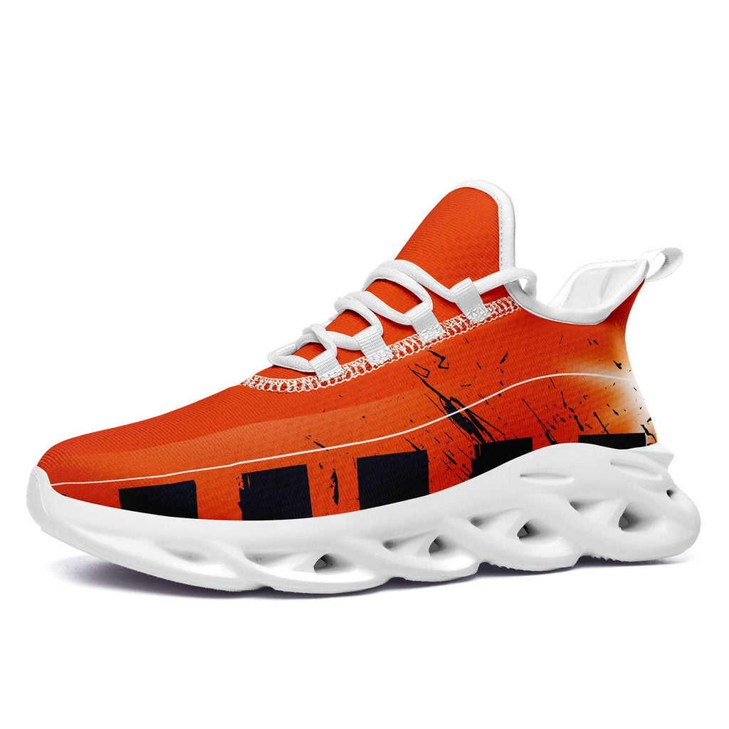 Custom Orange Blue Chicago Maxsoul Shoes Personalized Sneaker FN003-D020260-7 Custom Online