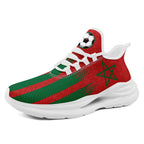 Custom Morocco 2026 World Cup Sneakers DIY Country Flag Running Shoes Lightweight Sport Shoes Gift for Football Fans Personalized Team Name and Logo FN079-F009083-2