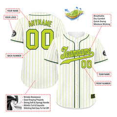 Custom Stripe Fashion Personalized Authentic Baseball Jersey BSBJ01-E025078-14