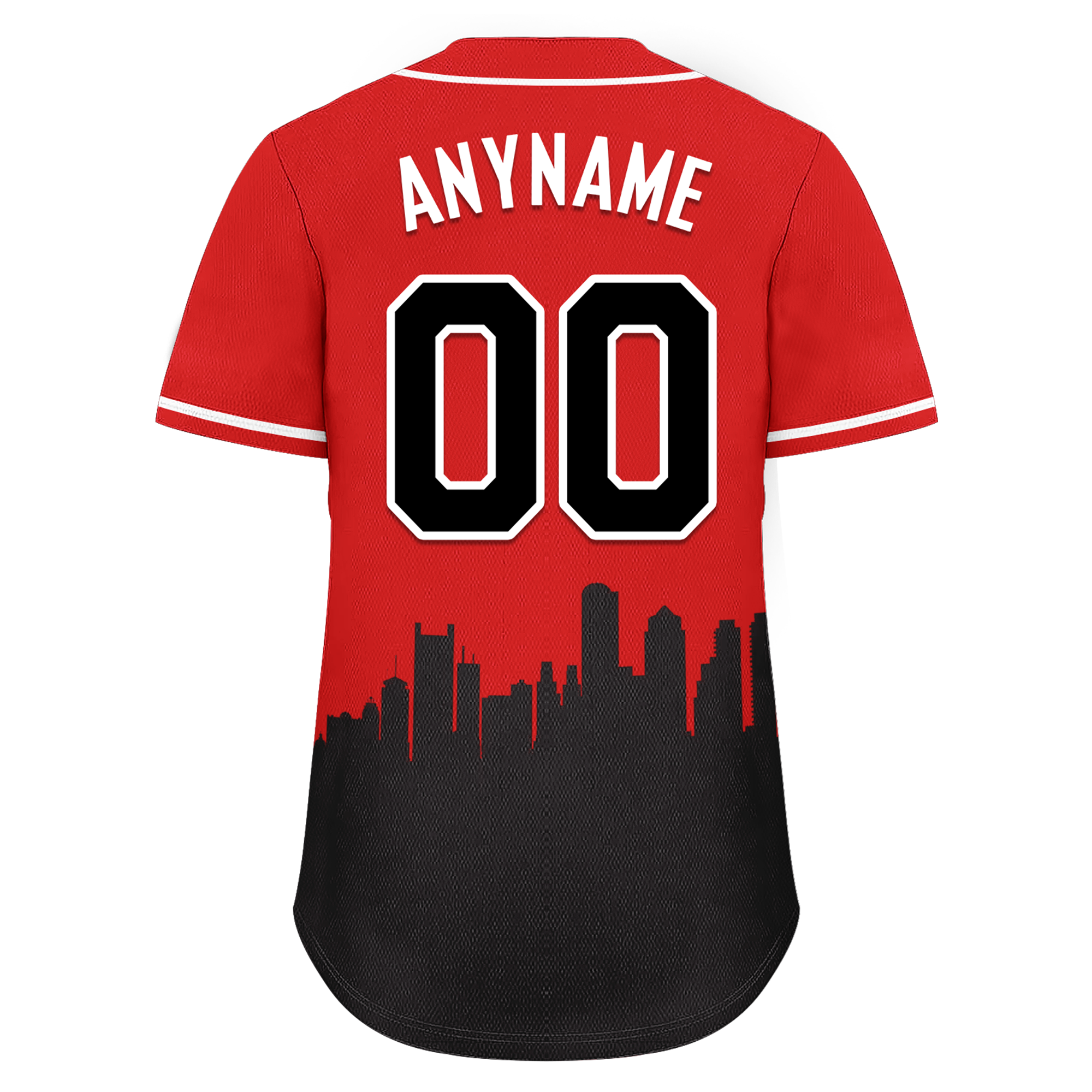 Custom Red Black City Edition Personalized Authentic Baseball Jersey BSBJ01-D017121