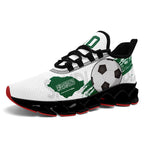 Custom Saudi Arabia 2026 World Cup Sneakers DIY Country Flag Running Shoes Lightweight Sport Shoes Gift for Football Fans Personalized Team Name and Logo FN003XD-F009100-5
