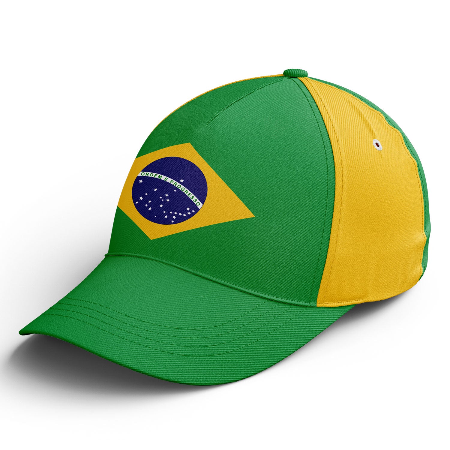 Personalized 2026 Brazil Soccer Fan Hat - Add Your Name & Design Custom 2026 Football Tournament Hat YW061-F027074-2